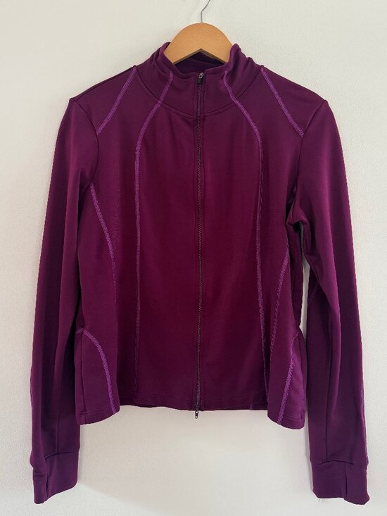 Athleta Tops - Athleta Full Zip Athletic Jacket Hoodie Running Workout Sporty Activewear Size M